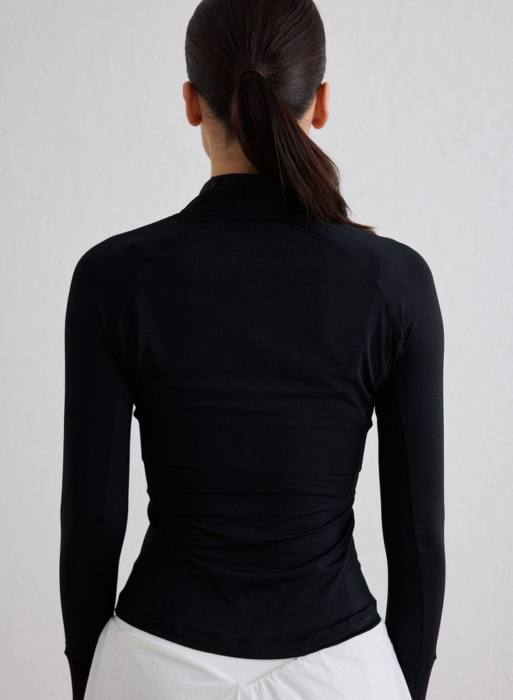 Running Zip Long Sleeve Shirt Aimn