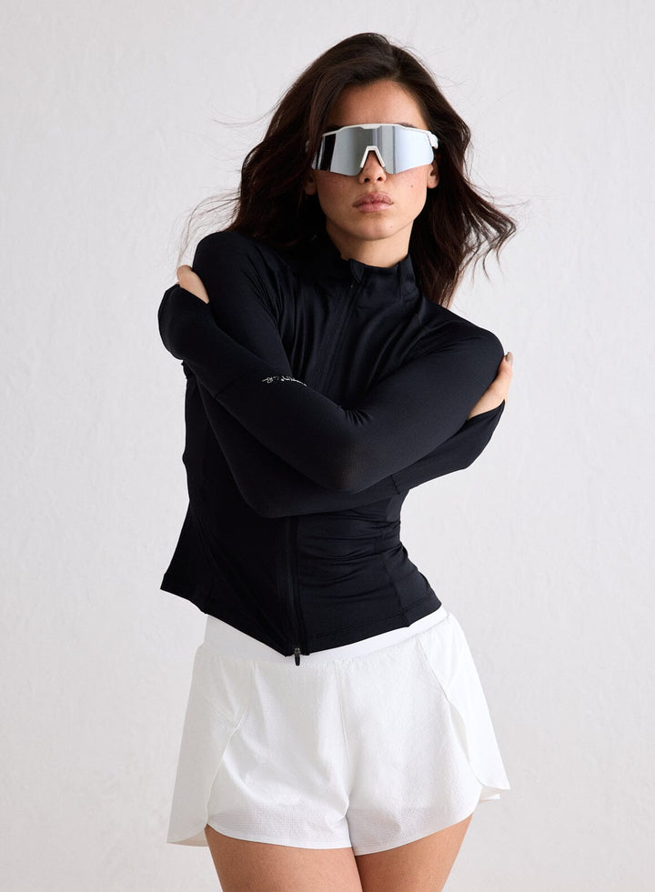 Running Zip Long Sleeve Shirt Aimn