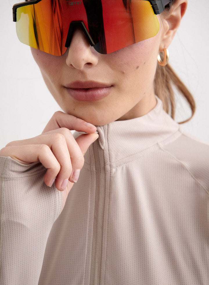 Running Zip Long Sleeve Shirt Aimn