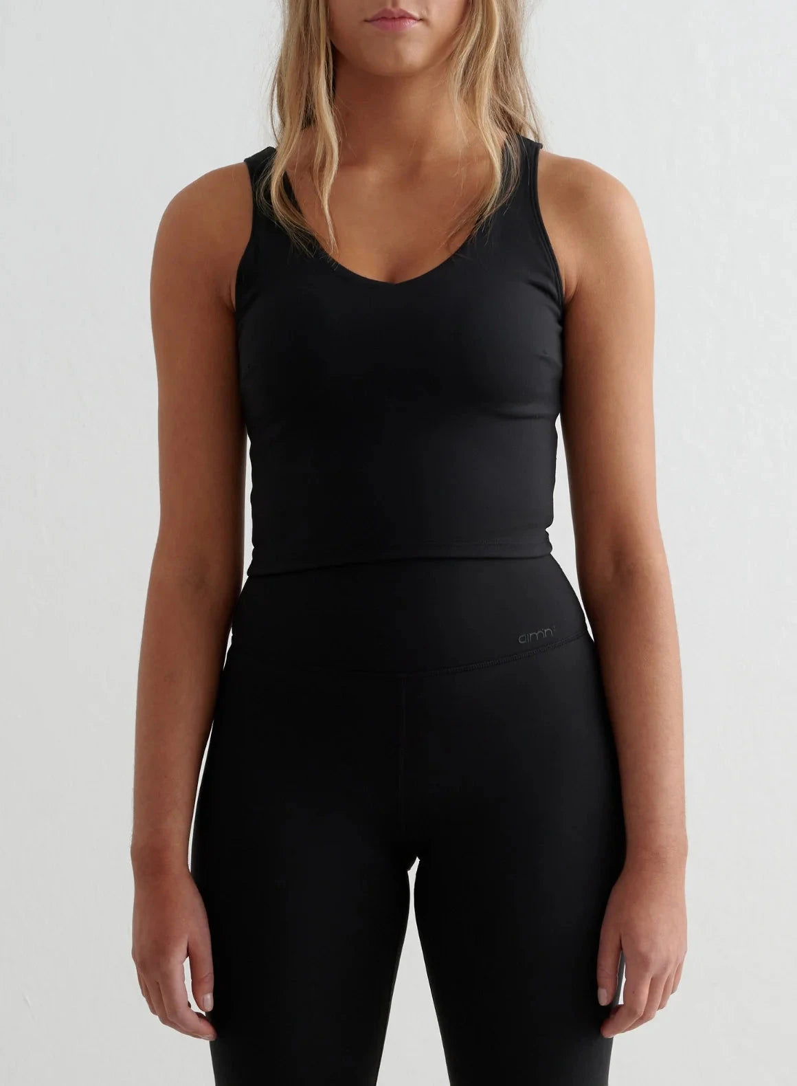 Sense Bralette Sports Bra Aimn Black S