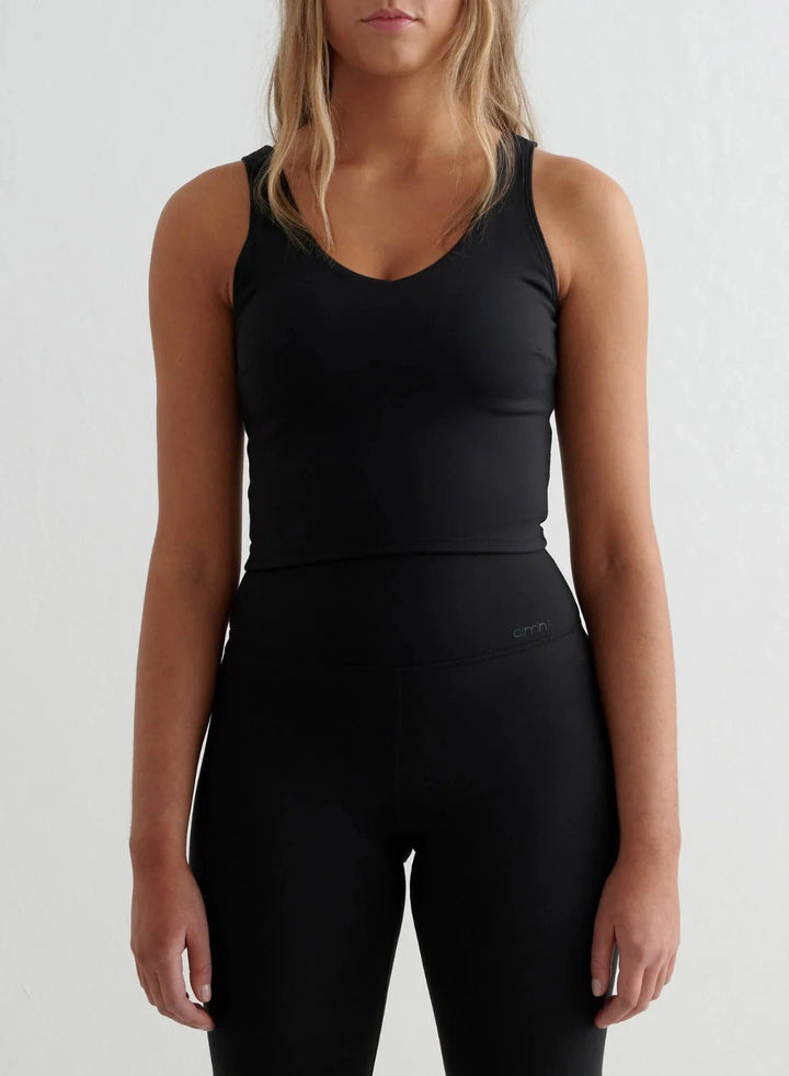 Sense Bralette Sports Bra Aimn Black XS