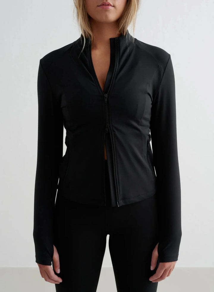 Sense Zip Jacket Zip Jackets Aimn Black S