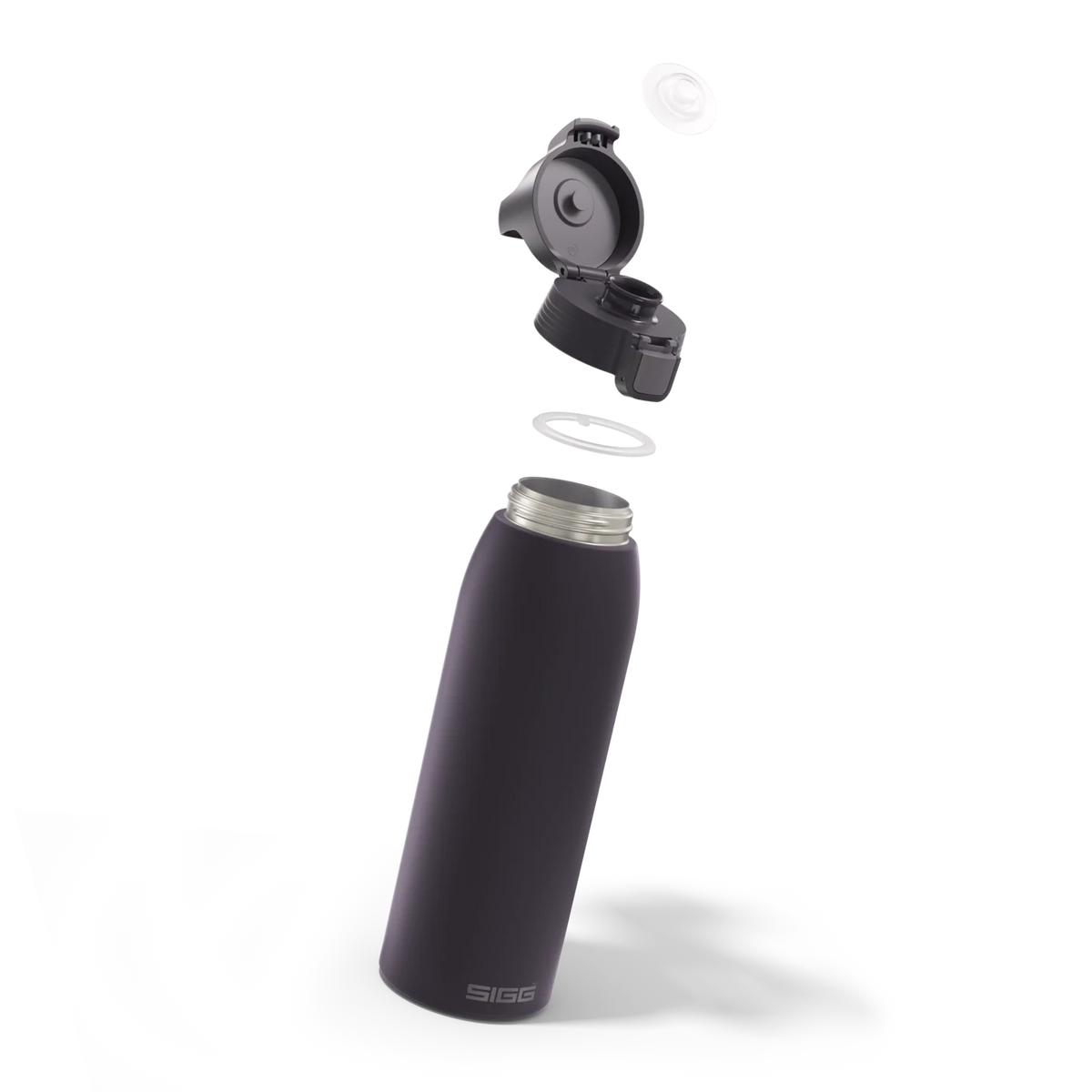 SIGG Shield Therm One - Recycled stainless steel Nocturne Dark Lila 1l Cutlery