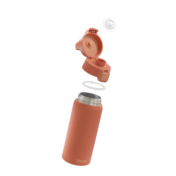 SIGG Shield Therm One - Recycled stainless steel Eco Red 0.5l Cutlery