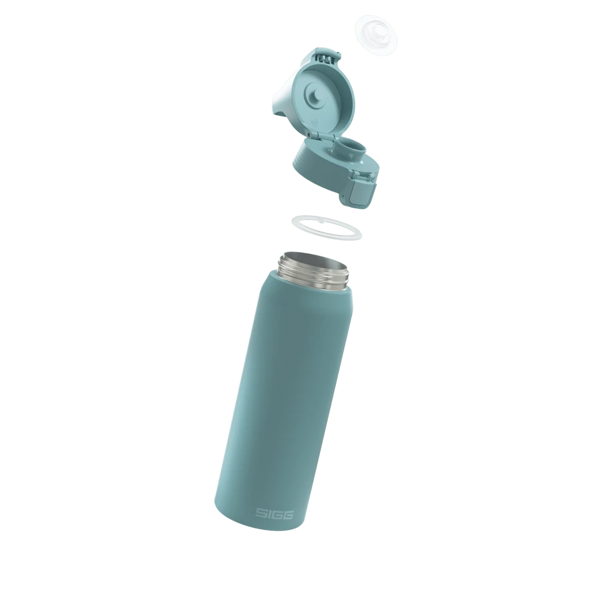 SIGG Shield Therm One - Recycled stainless steel Morning Blue Cutlery