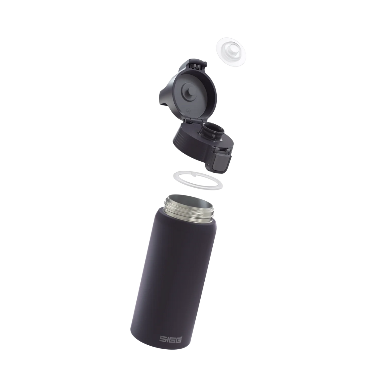 SIGG Shield Therm One - Recycled stainless steel Nocturne Dark Lila 0.5l Cutlery