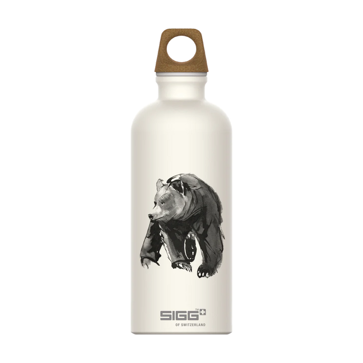 SIGG X Teemu Järvi 0.6l - Recycled aluminium Cutlery SIGG Gentle Bear