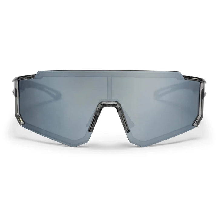 Siri Sunglasses - Recycled plastic Sunglasses CHPO Transparent Grey/Silver Mirror
