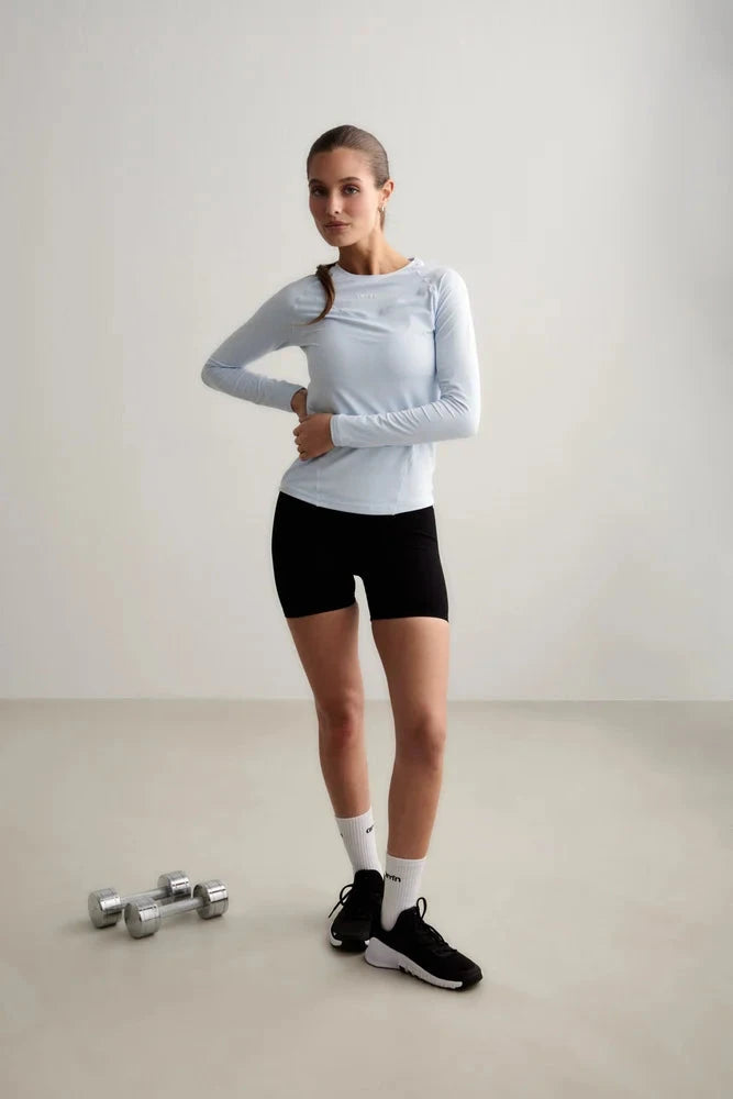 Soft Basic Long Sleeve Tops Aimn