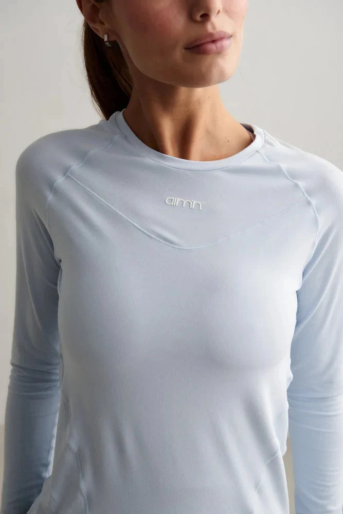 Soft Basic Long Sleeve Tops Aimn