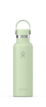 Standard Mouth bottle 0.71l/24oz - BPA Free Stainless Steel Cutlery Hydro Flask Aloe