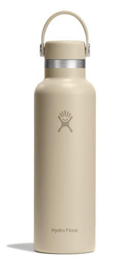 Standard Mouth bottle 0.71l/24oz - BPA Free Stainless Steel Cutlery Hydro Flask Oat