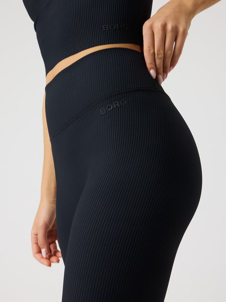 Studio Ribbed Tights Pants Björn Borg