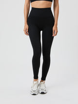 Studio Seamless Ribbed Tights Pants Björn Borg Black Beauty XS