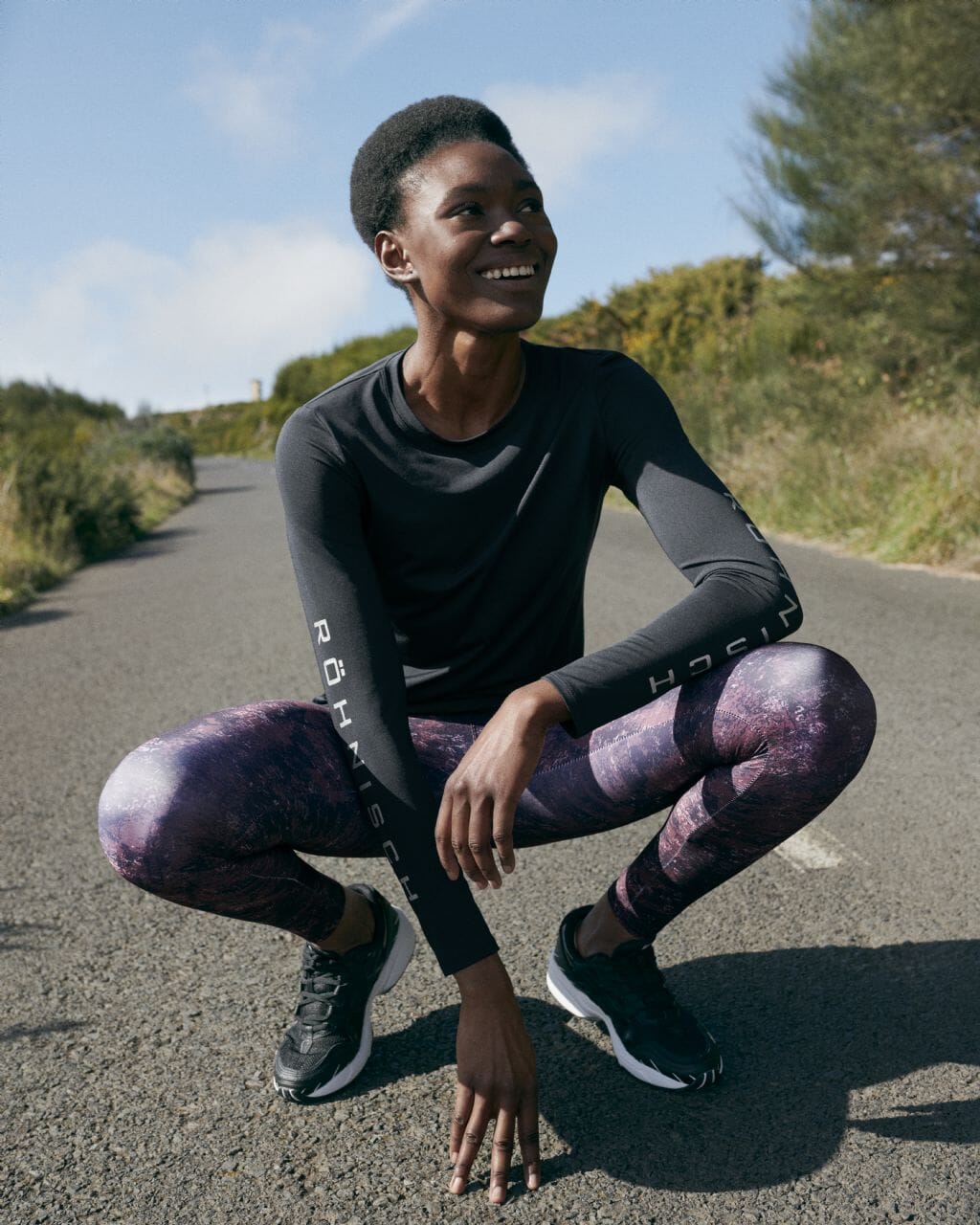 Team Logo Long Sleeve - 100% recycled polyester Shirt Röhnisch