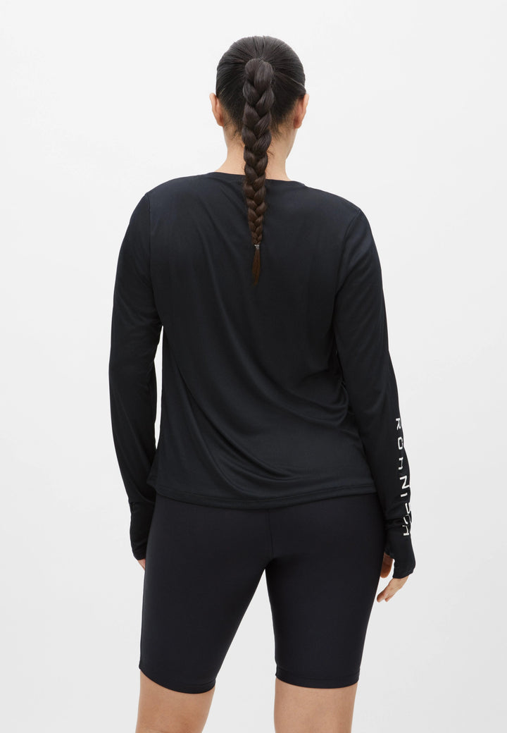 Team Logo Long Sleeve - 100% recycled polyester Shirt Röhnisch