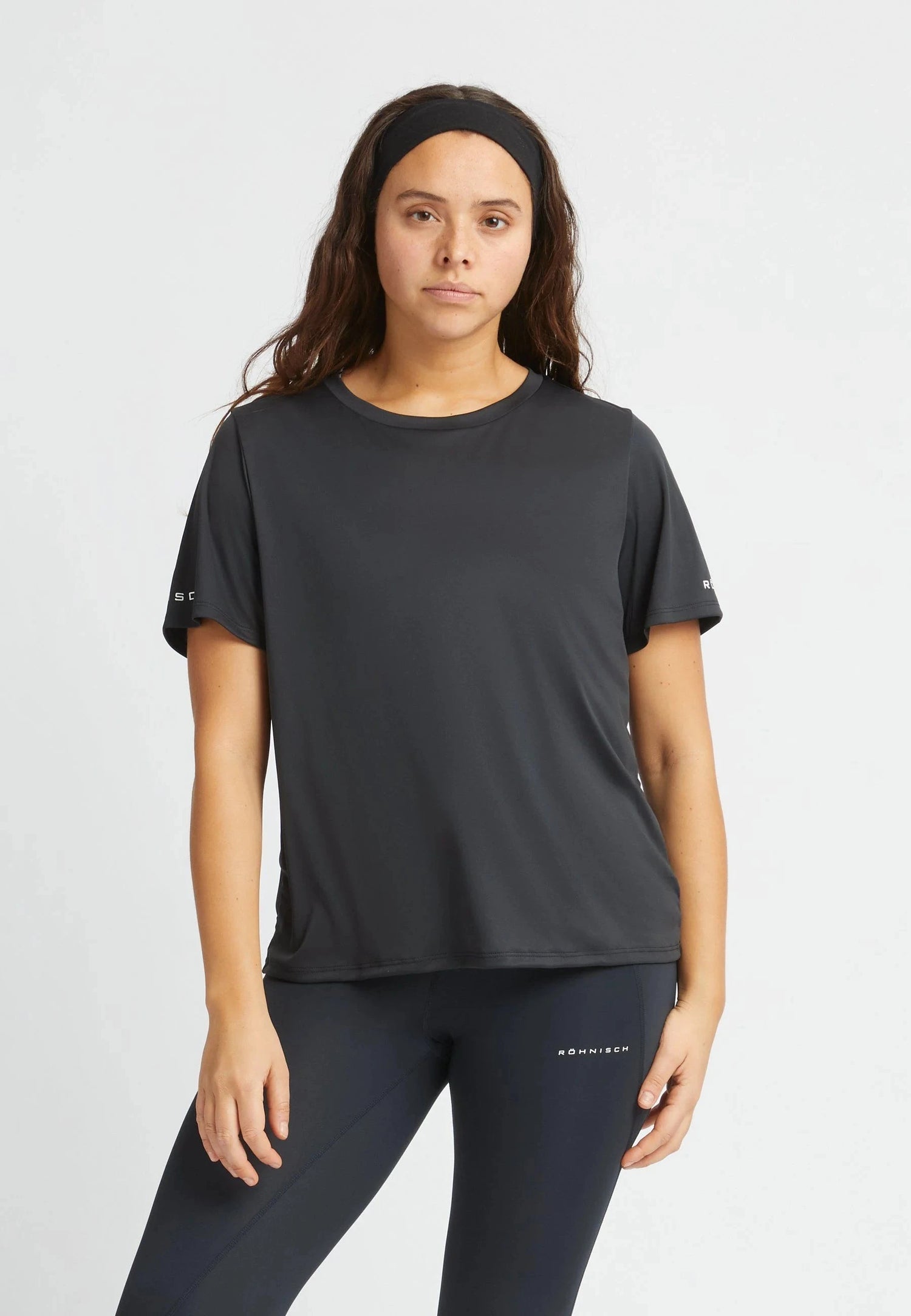 Röhnisch Team Logo Tee Black Shirt