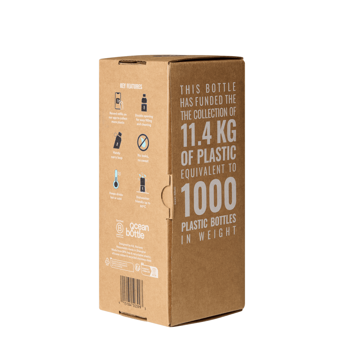 The North Face X Ocean Bottle 0.65L water bottle Water Bottle The North Face