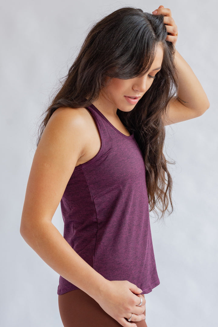 Train Relaxed Tank - Made from Recycled PET Shirt Girlfriend Collective