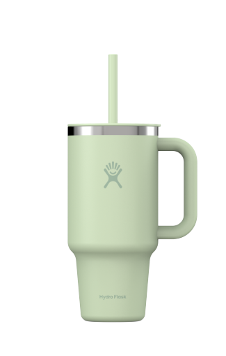 Hydro Flask 32 OZ TRAVEL TUMBLER - BPA free Stainless Steel Aloe Cutlery