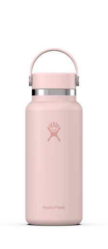 Hydro Flask Wide Mouth Bottle 0.94l/32oz - BPA free Stainless Steel Trillium Cutlery