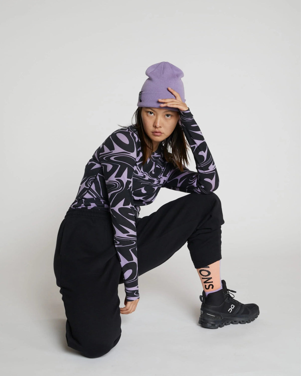 Unisex McCloud Merino Beanie - Merino Wool & Recycled Polyester Headwear Mons Royale