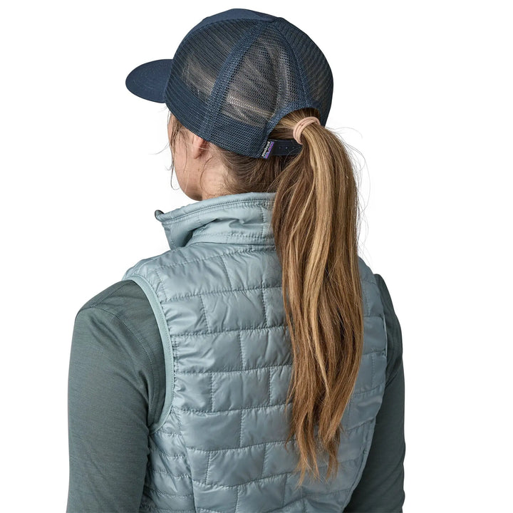 Unisex P-6 Logo Trucker Hat - Organic Cotton Headwear Patagonia