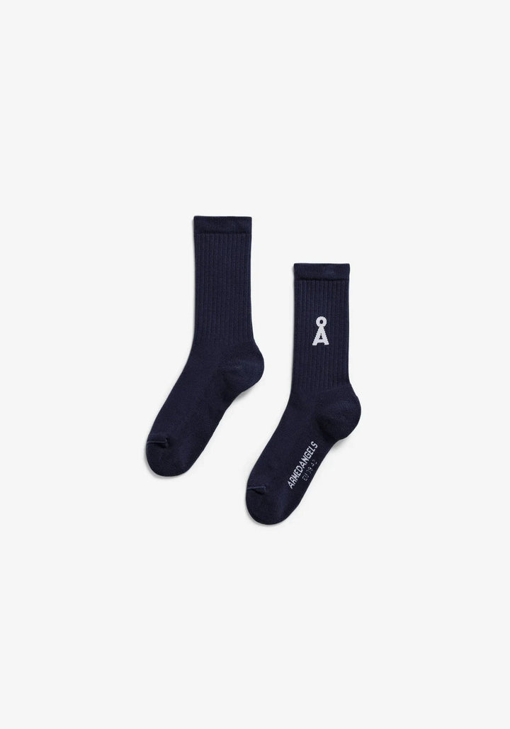 Unisex Saamus Bold socks - Organic cotton mix Socks Armedangels Night Sky 35-38