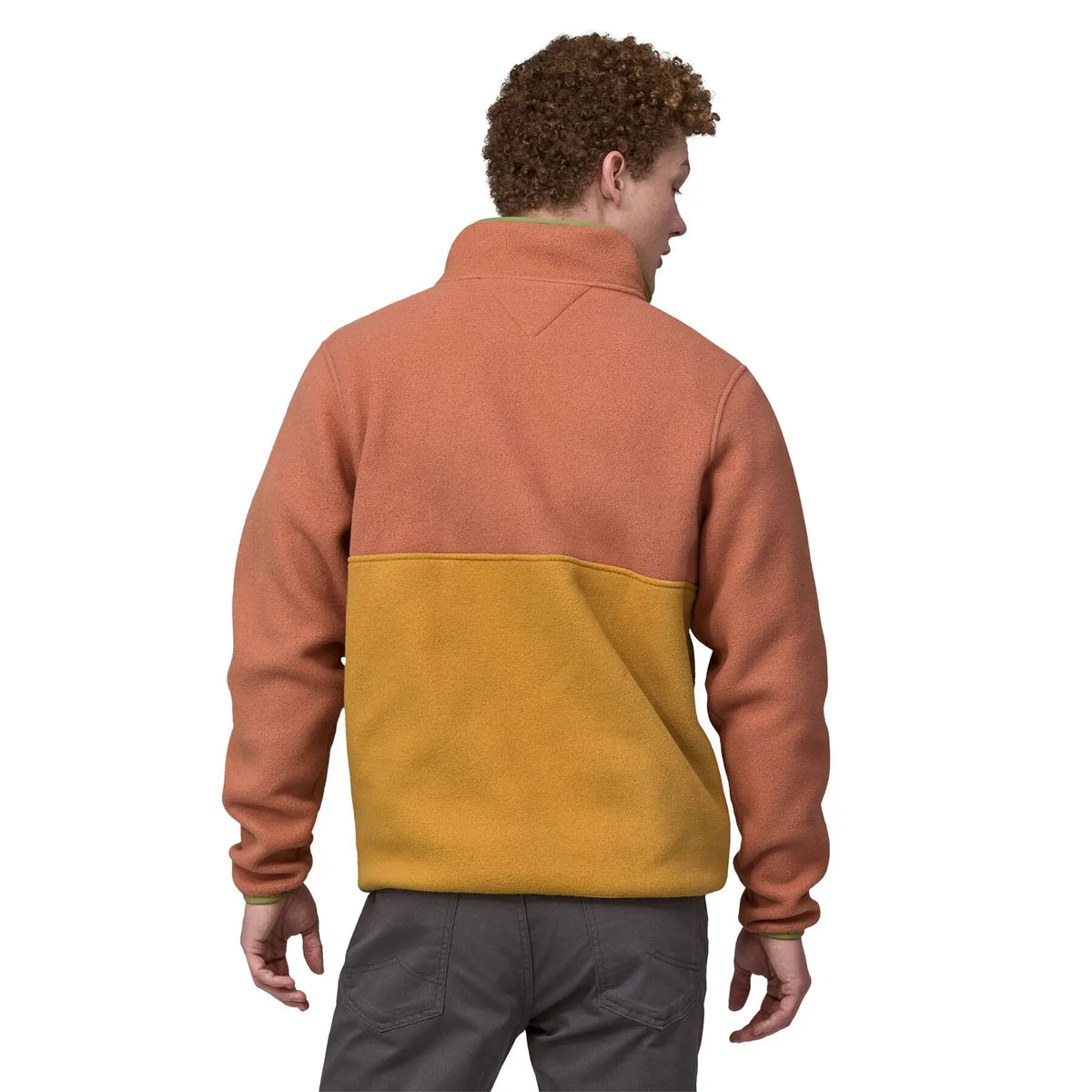 Patagonia Unisex Synchilla® Anorak - 100% Recycled Polyester Pufferfish Gold Jacket