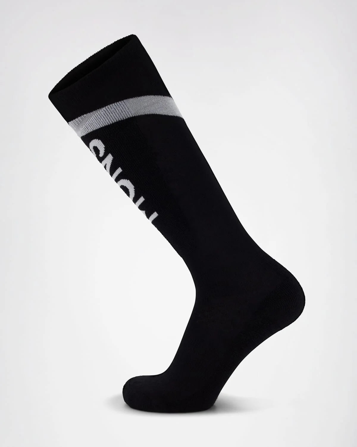 Mons Royale Unisex Ultra Cushion Merino Snow Sock - Merino Wool & Nylon Black Socks