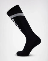 Unisex Ultra Cushion Merino Snow Sock - Merino Wool & Nylon Socks Mons Royale Black S