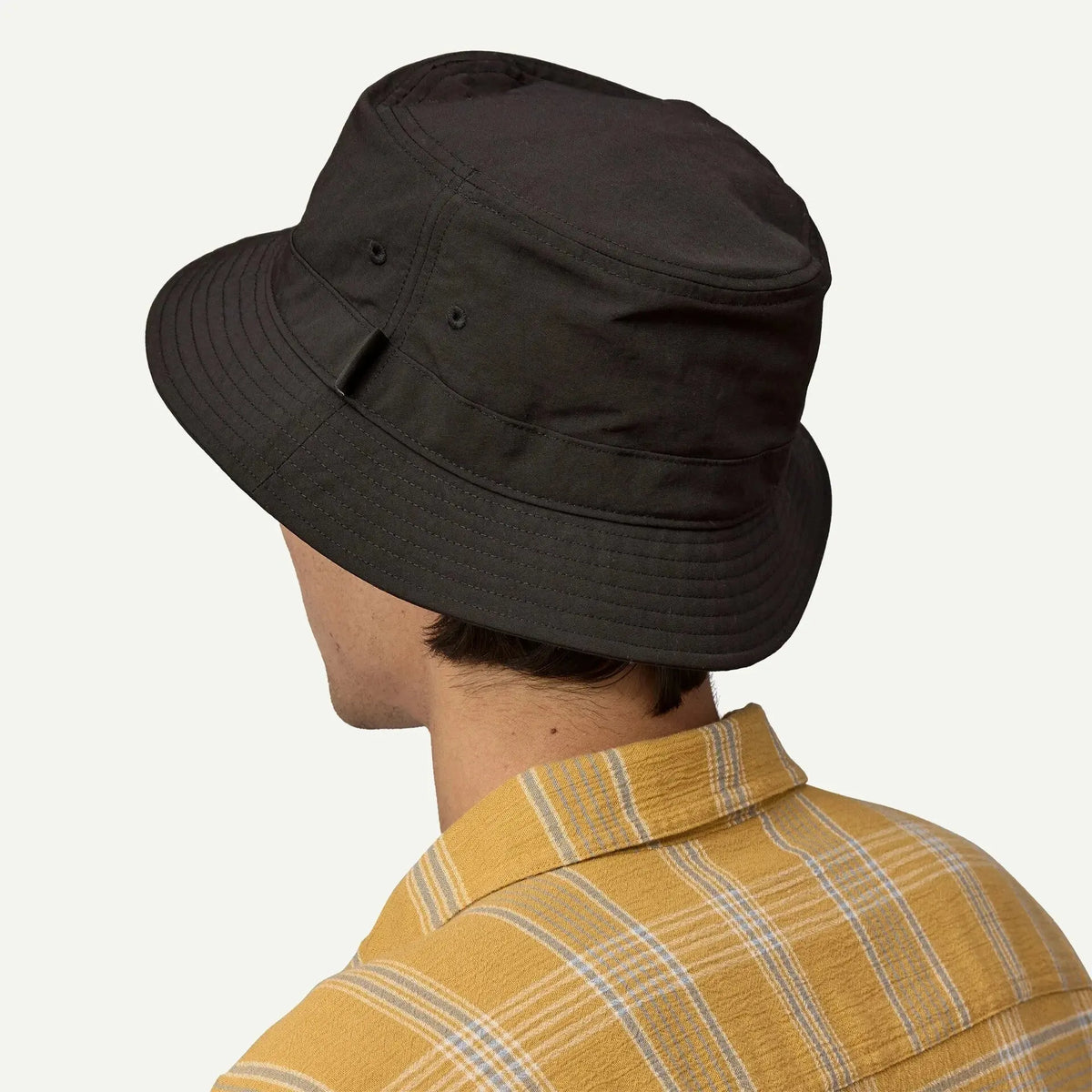 Patagonia Unisex Wavefarer Bucket Hat - Recycled Nylon Black Headwear