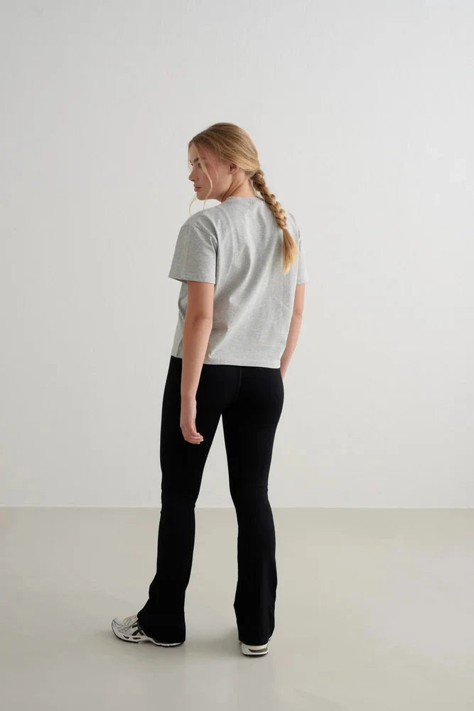 Varsity Boxy T-Shirt Tops Aimn