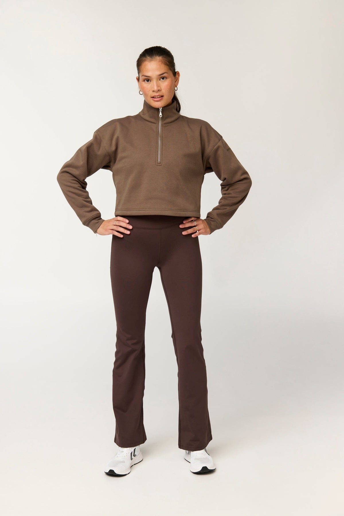 Vega Half-Zip Sweatshirt Shirt Girlfriend Collective