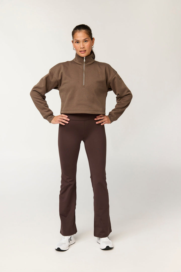 Vega Half-Zip Sweatshirt Shirt Girlfriend Collective