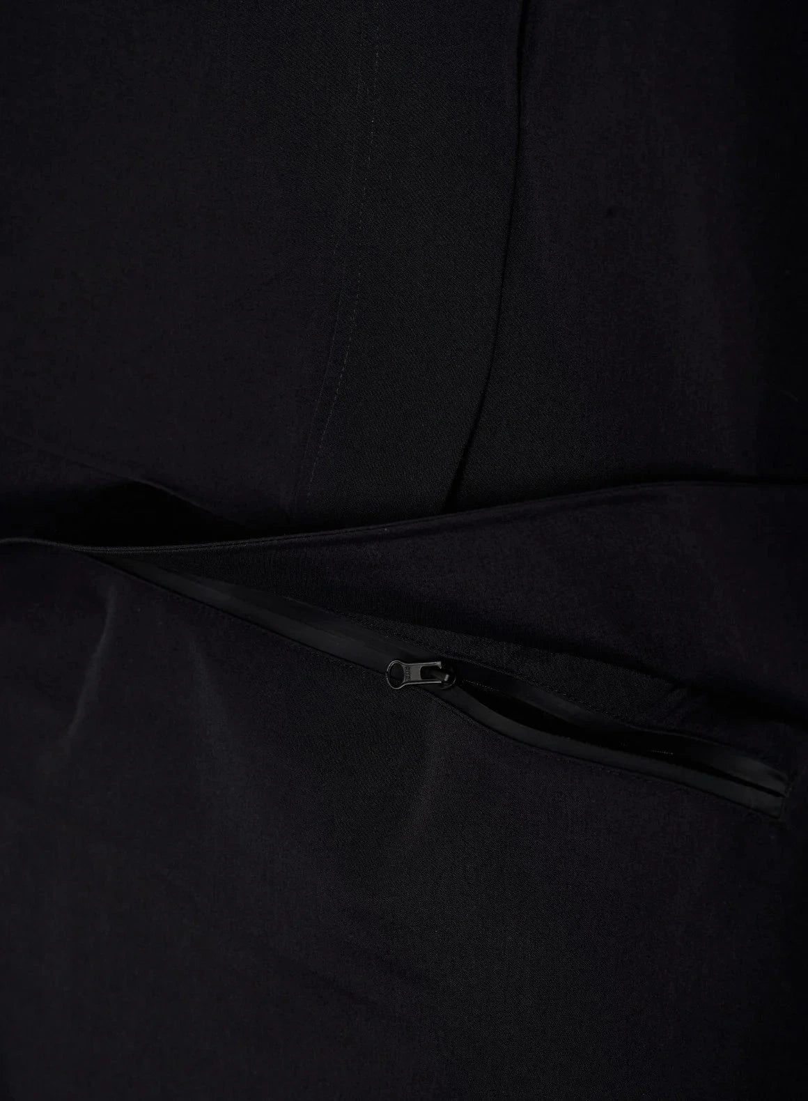 Aimn Waterproof Oversized Anorak Black Outerwear