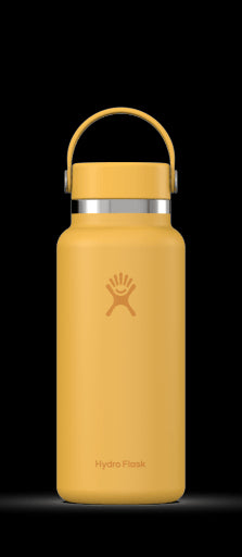 Wide Mouth Bottle 0.94l/32oz - BPA free Stainless Steel Cutlery Hydro Flask Sunbeam