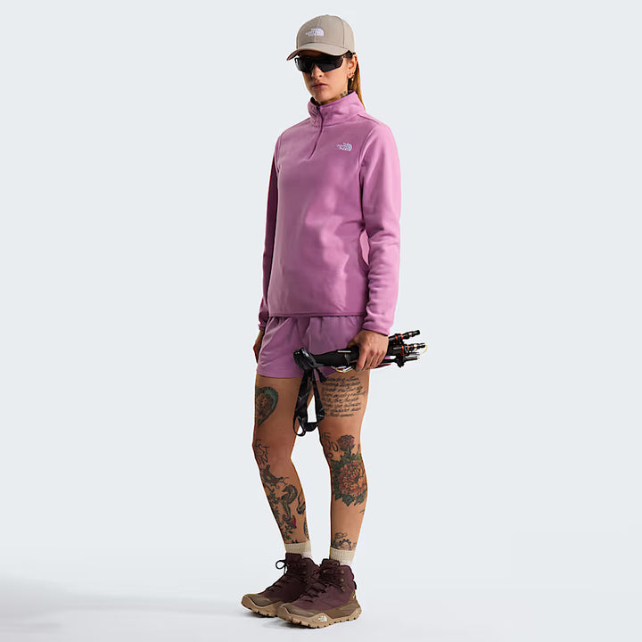 Women's 100 Glacier 1/4 Zip Fleece Fleece The North Face