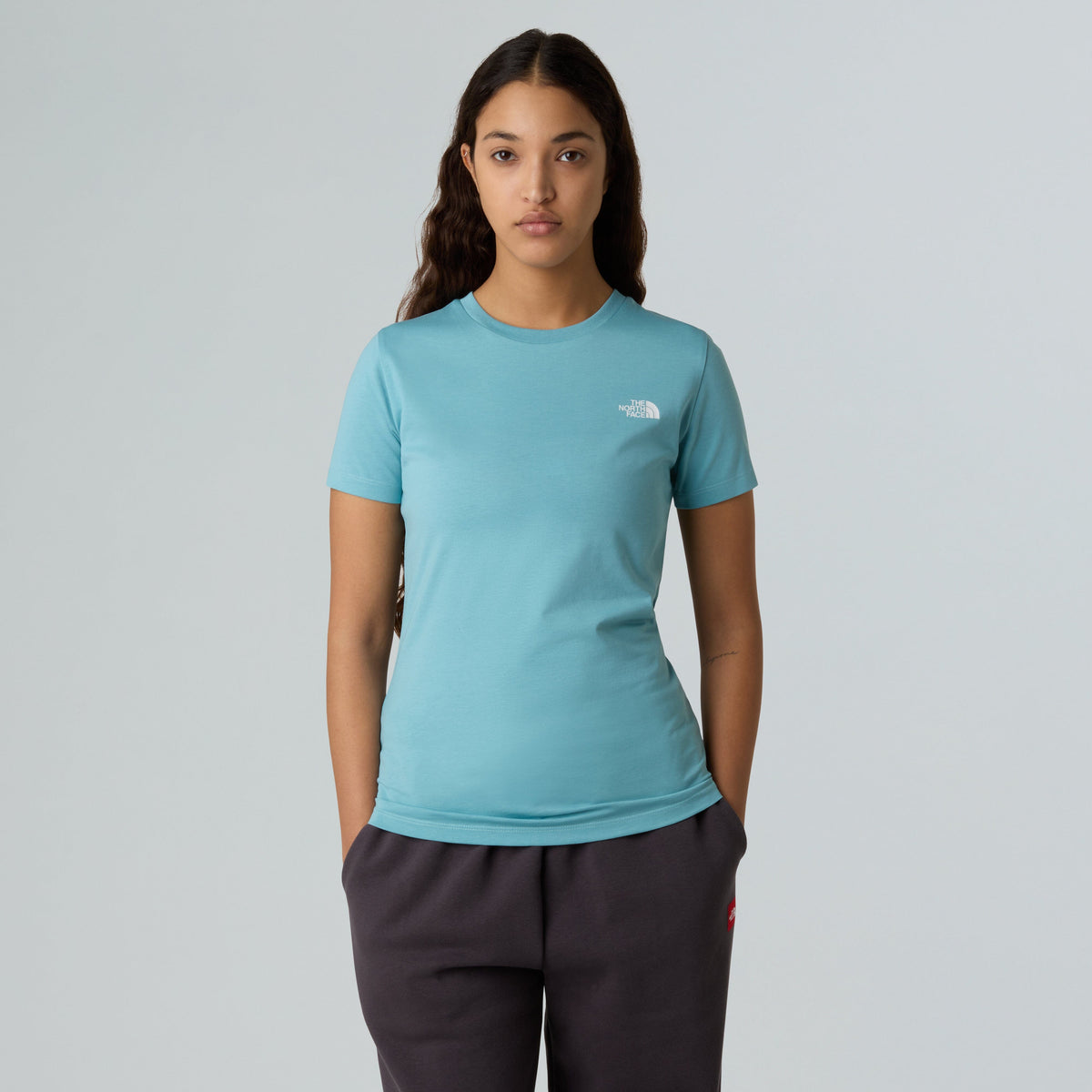 Women’s Simple Dome T-Shirt Shirt The North Face Twilight Blue S