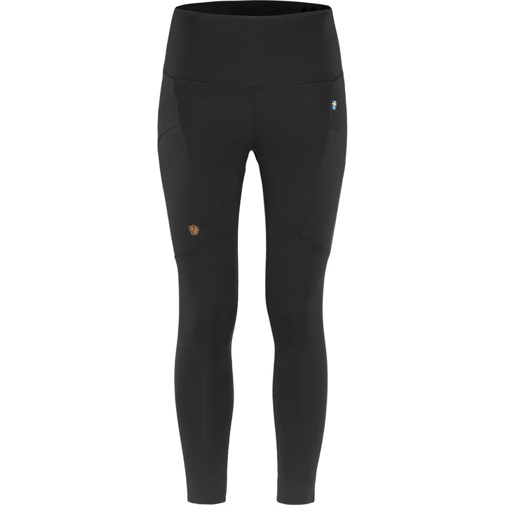 W's Abisko Tights - Recycled Polyester Pants Fjällräven Black L