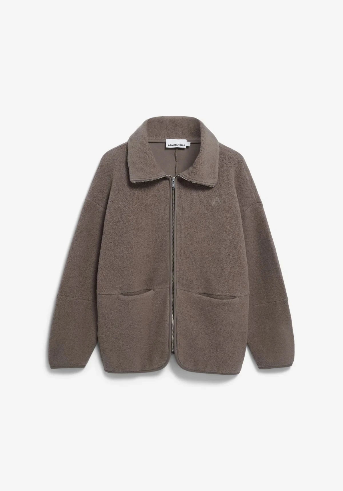 W's Anaawil Cotton Fleece Jacket - 100% Organic Cotton Jacket Armedangels