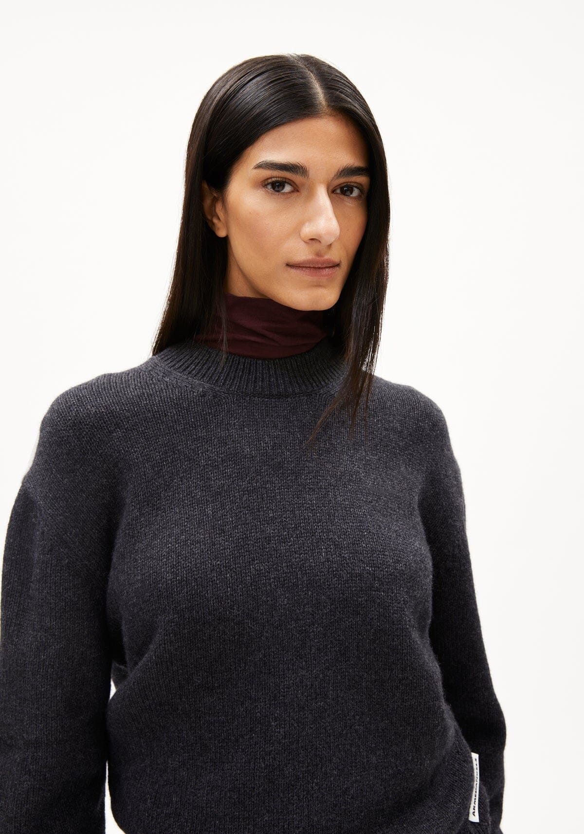 W's Balbaa Jumper - Organic Wool Blend Jacket Armedangels