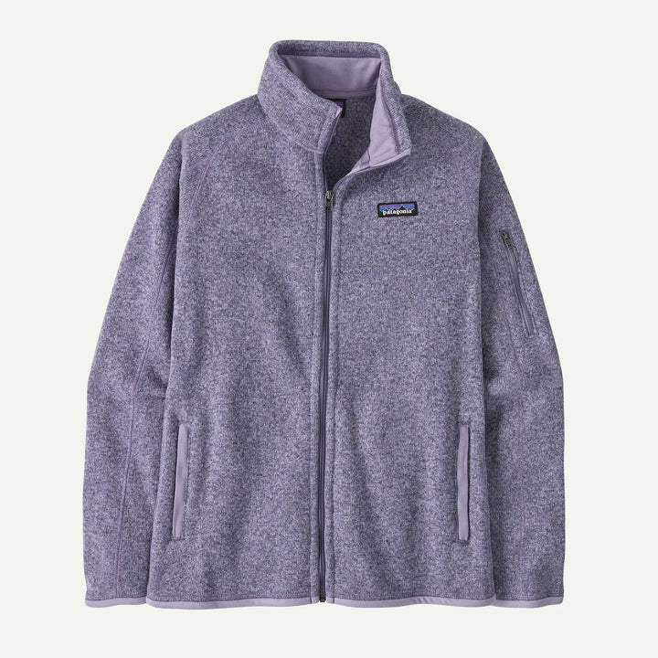 Patagonia W's Better Sweater® Fleece Jacket - 100% Recycled Polyester Concrete Purple Shirt