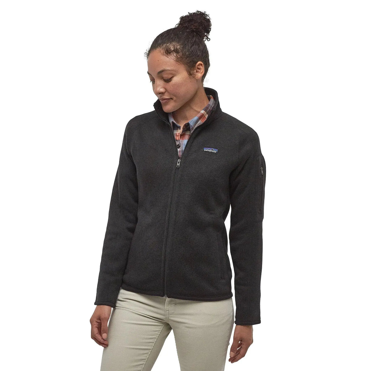 W's Better Sweater® Fleece Jacket - 100% Recycled Polyester Shirt Patagonia Black XS