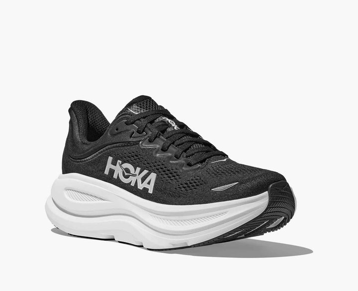 W's Bondi 9 Shoes HOKA Black/White 38 2/3