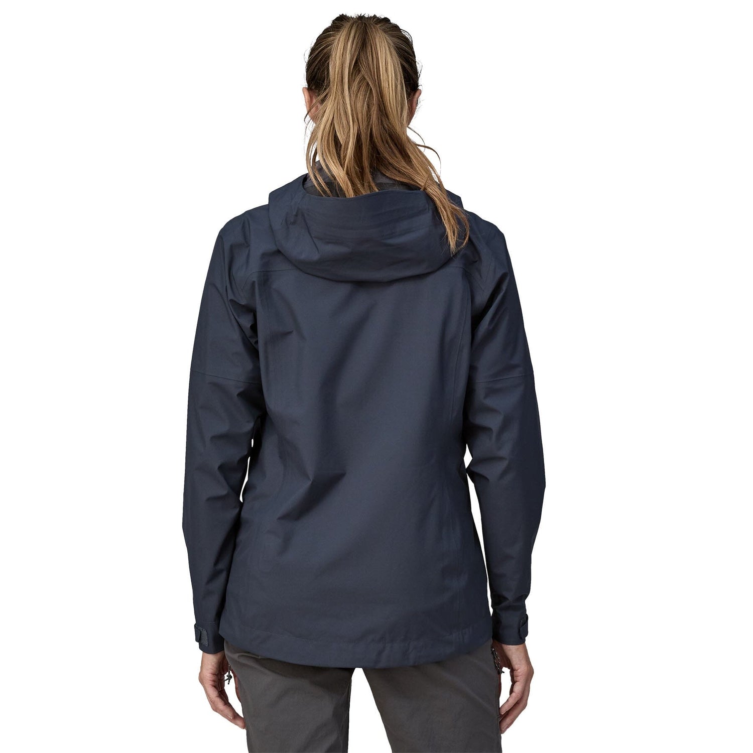 Patagonia W's Boulder Fork Rain Jacket - Recycled polyester Smolder Blue Jacket