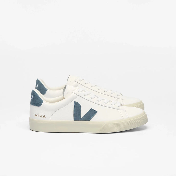 Veja W's Campo ChromeFree Sneakers - ChromeFree Leather White Almond Shoes
