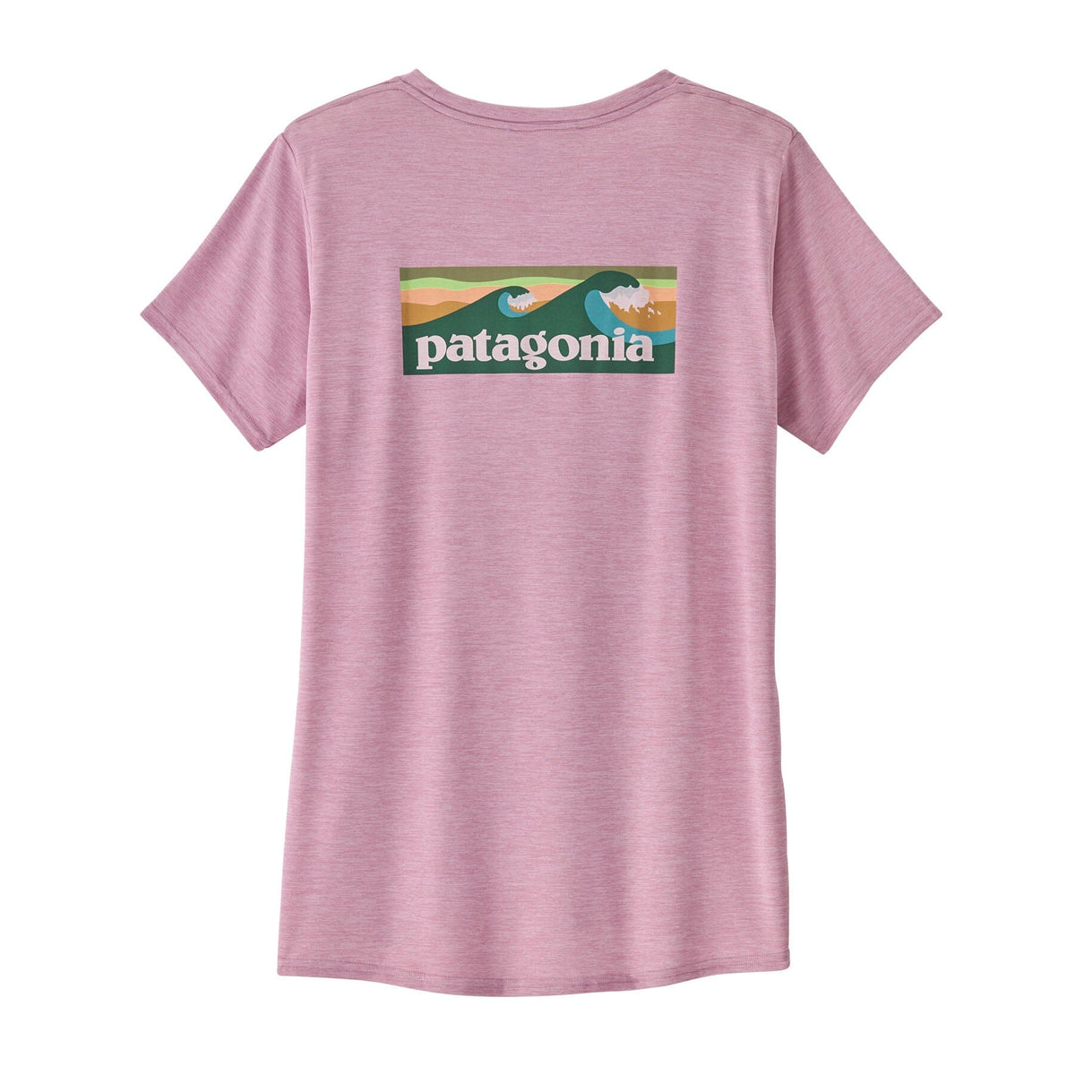 W's Cap Cool Daily Graphic Shirt - Waters - Recycled Polyester Shirt Patagonia