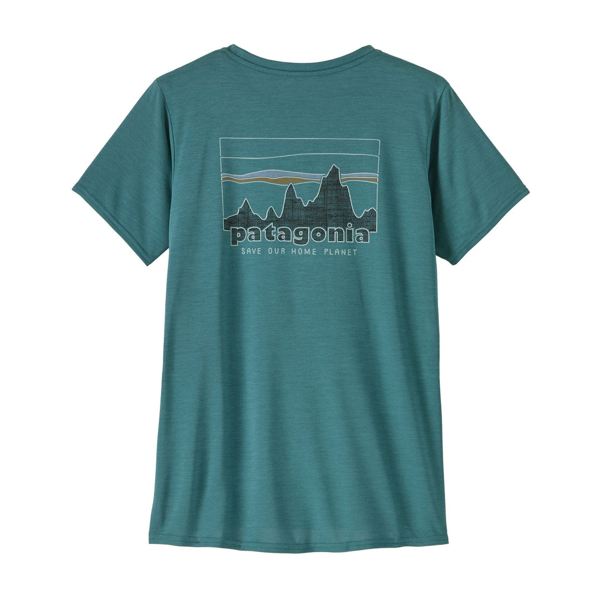 W's Capilene® Cool Daily Graphic T-Shirt - Recycled Polyester Shirt Patagonia