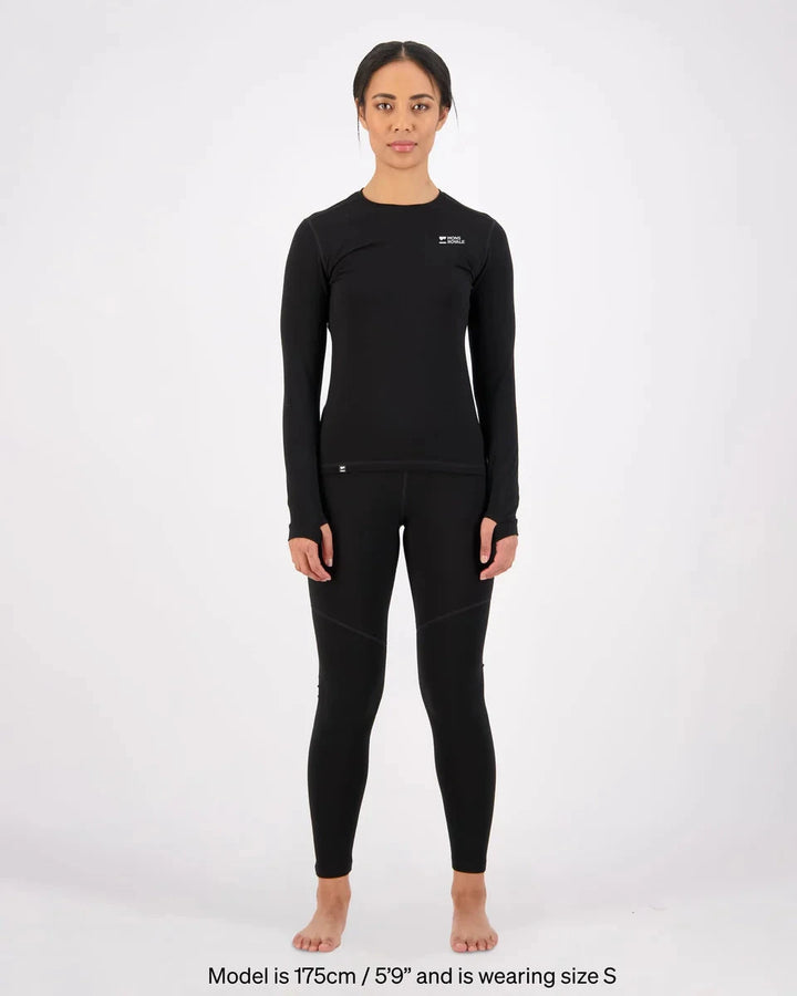 W's Cascade Merino Flex LS - Merino Wool Shirt Mons Royale